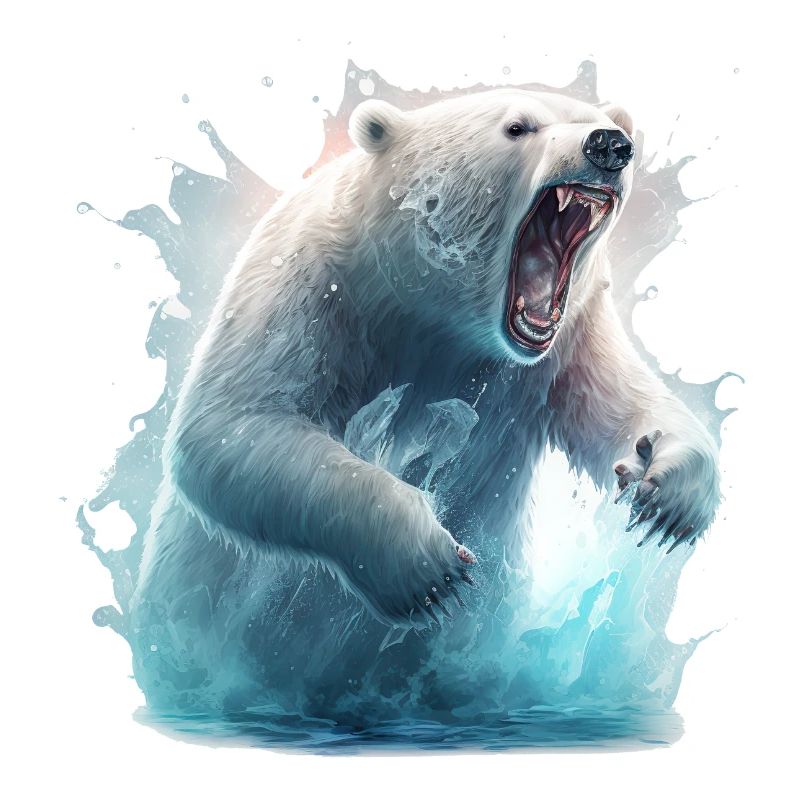 Angry Polar Bear
