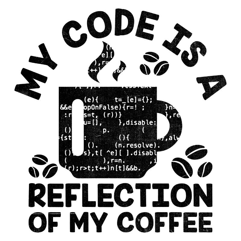 Kaffee-Codierung Programmierer Programmierer Entwickler Nerd Coff