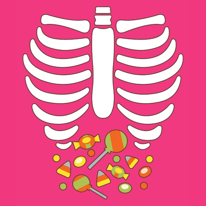 Spooky Scary Ribs Bonbons Halloween Süßes oder Saures