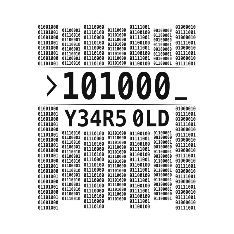 101000 ANS CODE BINAIRE INFORMATIQUE 40E ANNIVERSAIRE