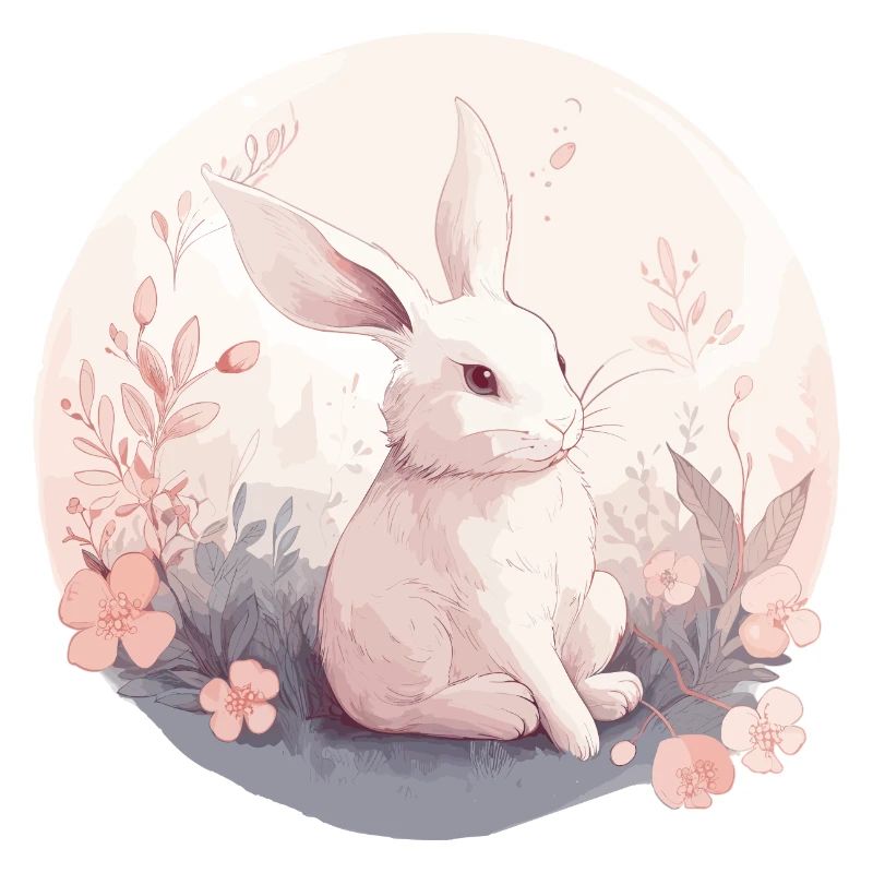 Rabbit Bunny Niedliche Kunst
