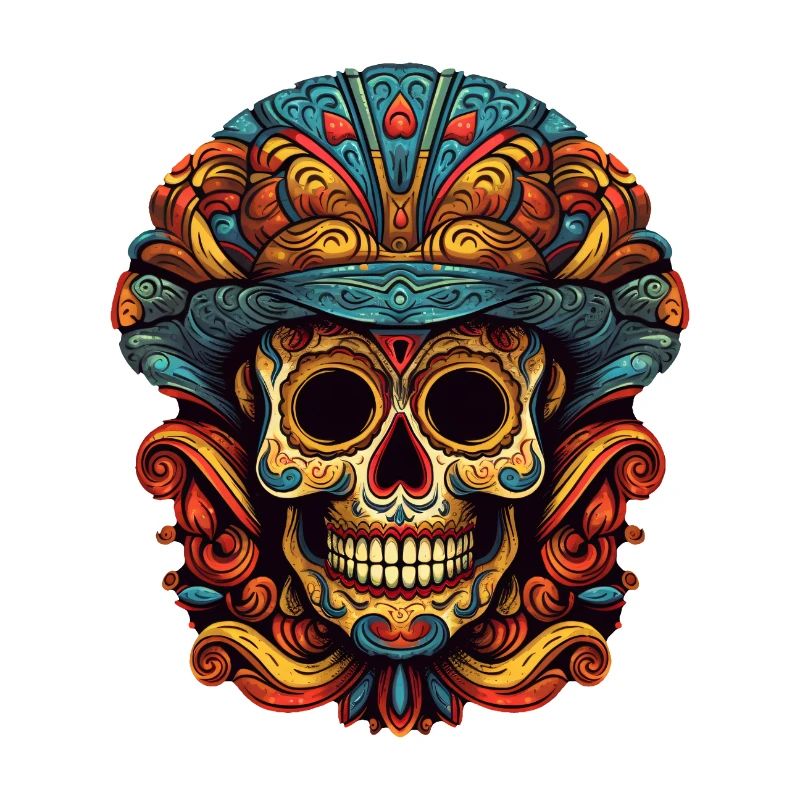 Cinco de Mayo Skull