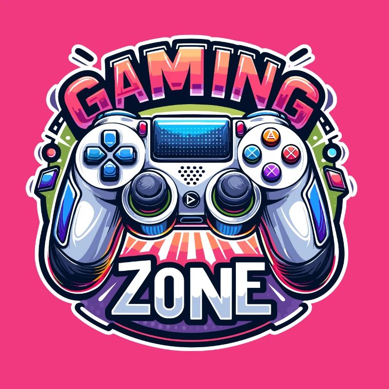 Gaming Zone - Controller Illustration