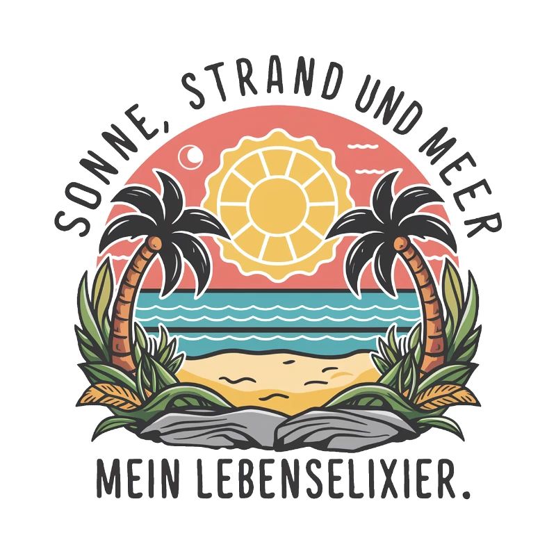 Le soleil, la plage et la mer - mon élixir de vie