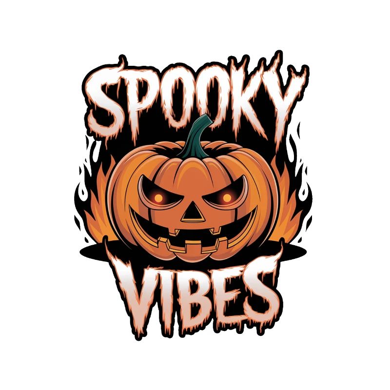 Scary Jack-O-Lantern – Spooky Vibes