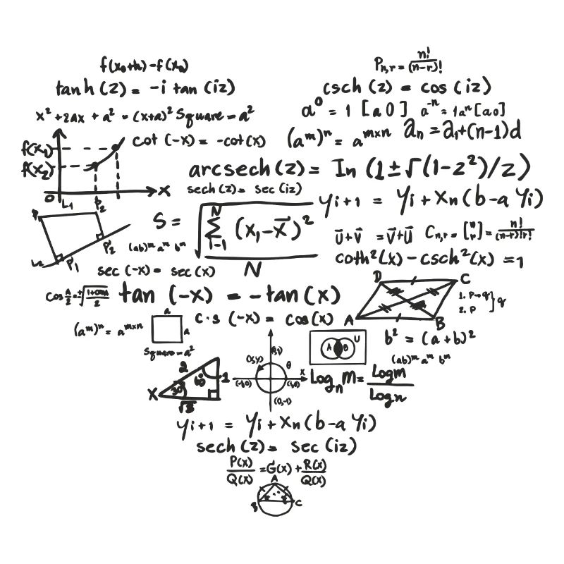 Tenue Math Heart
