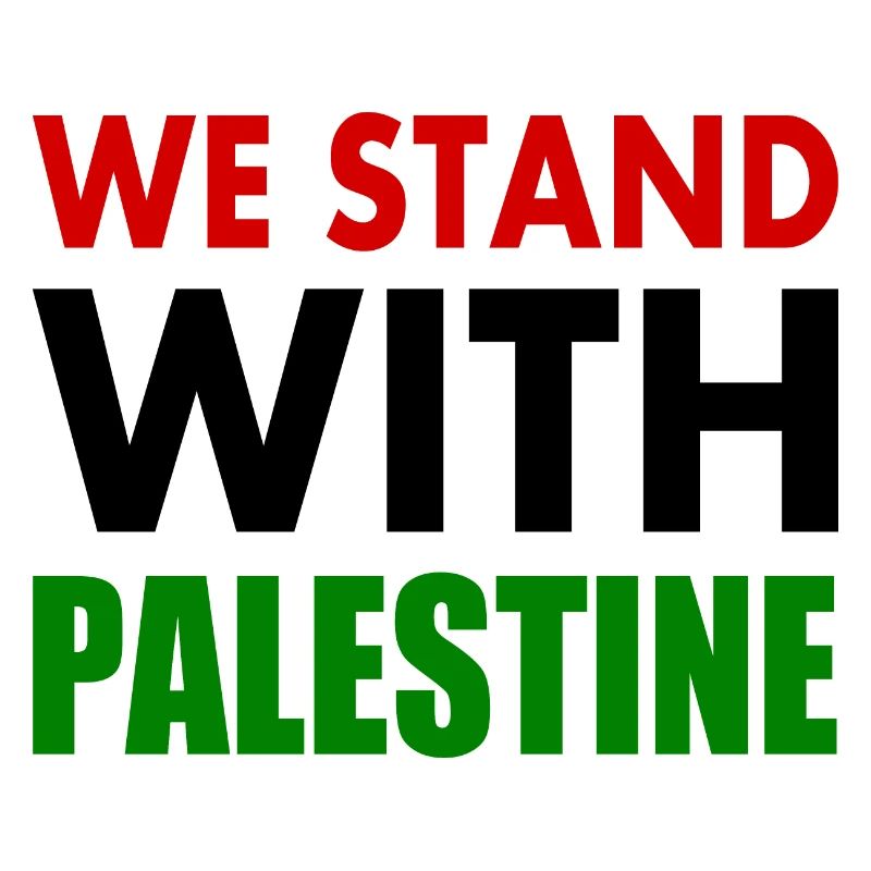 We stand with palestine