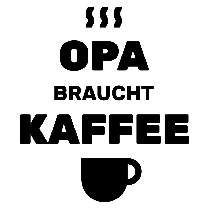 Grandpa needs coffee
