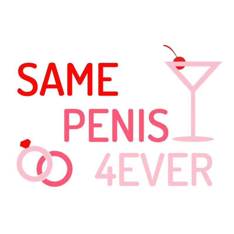 Same Penis Forever Junggesellenabschieds Parver 01
