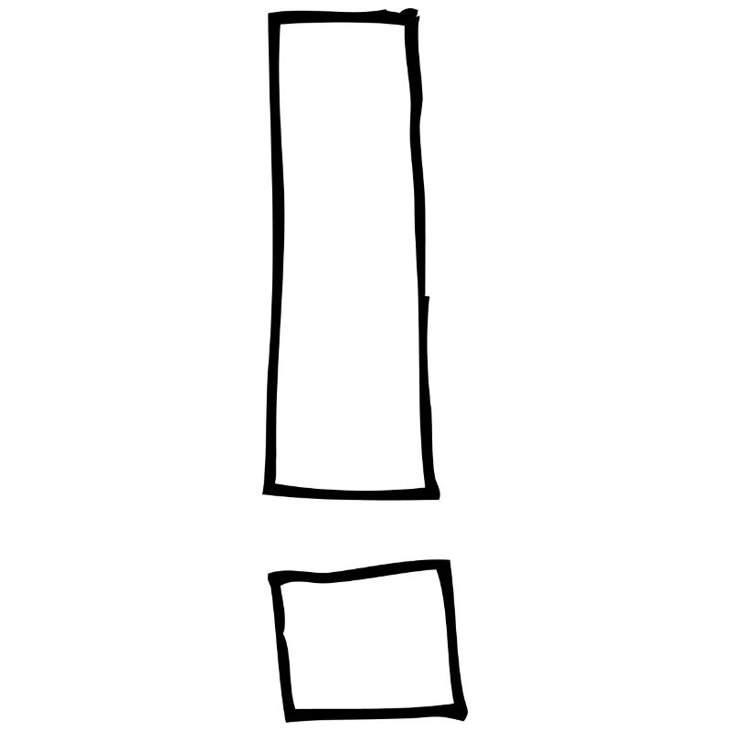 points d’exclamation