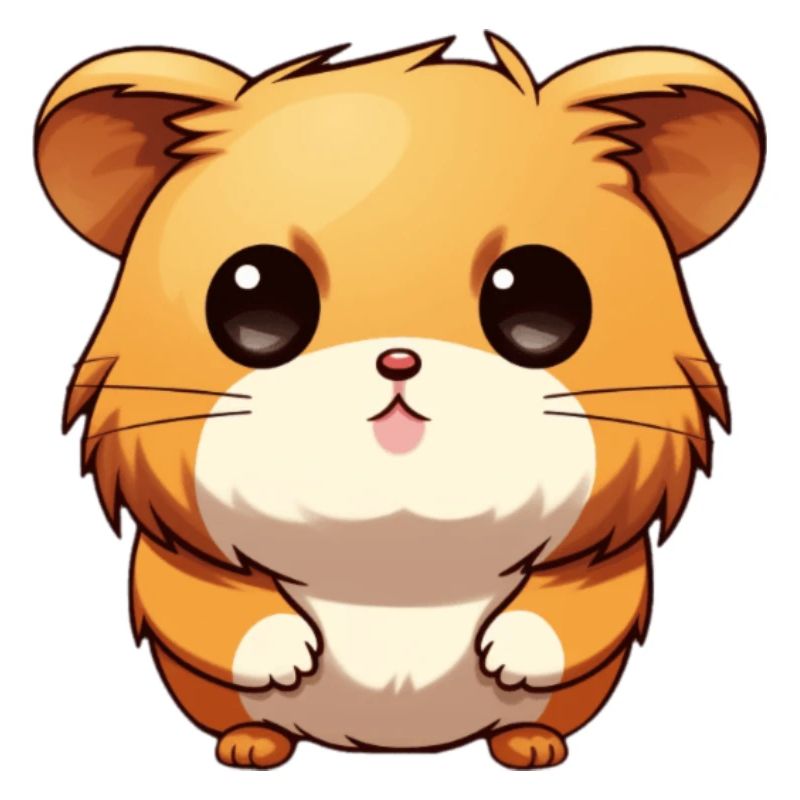 Cute hamster