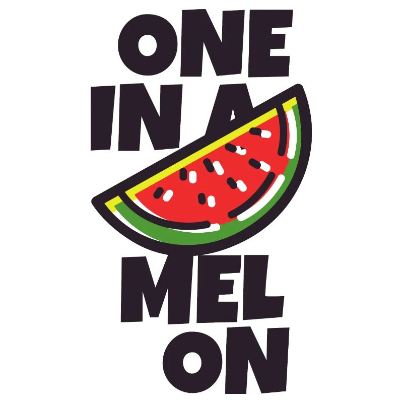 Einer in einer Melone