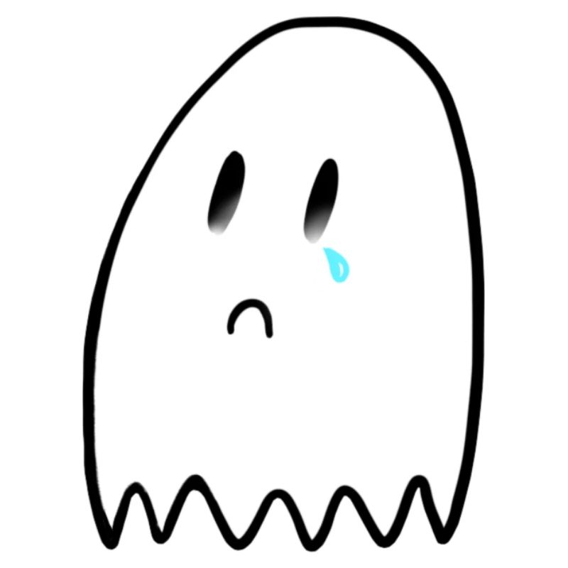 sad ghost