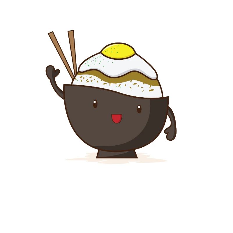 Rice bowl with egg