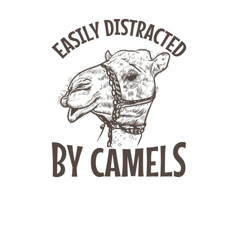 Easily Distracted by Camels Dromedar