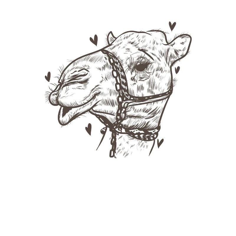 Kamel Karawane Wüste Dromedar Tier