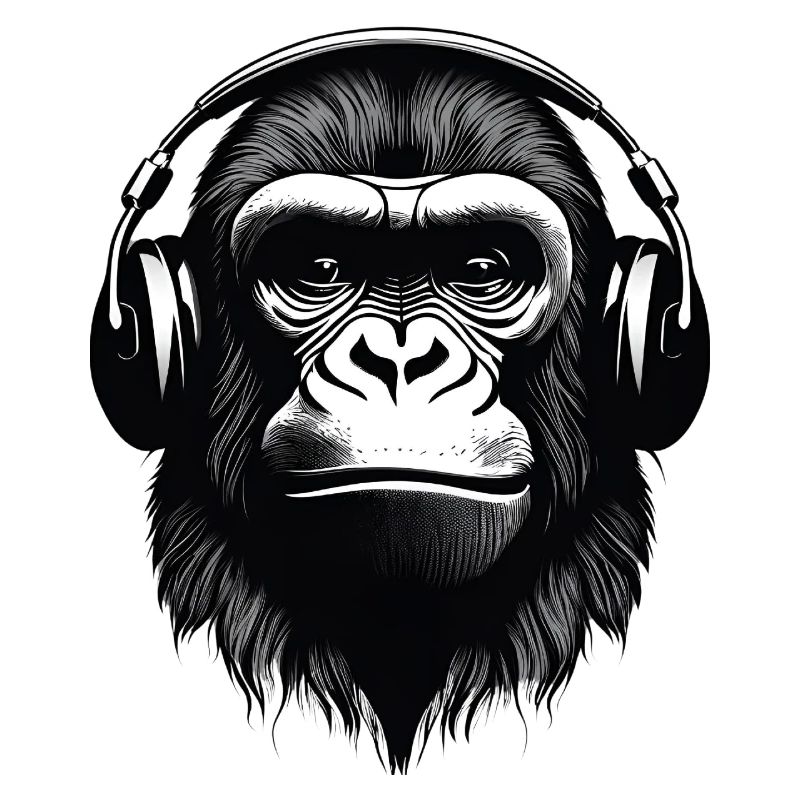 gorilla, primate, monkey