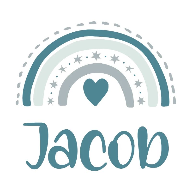Jacob Name Rainbow