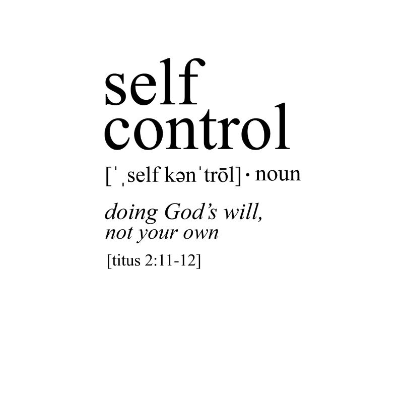God Self-Control