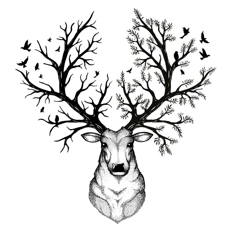 Fantasy deer