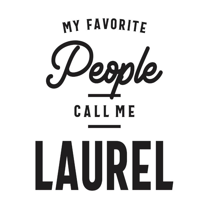 Laurel Personalized Name
