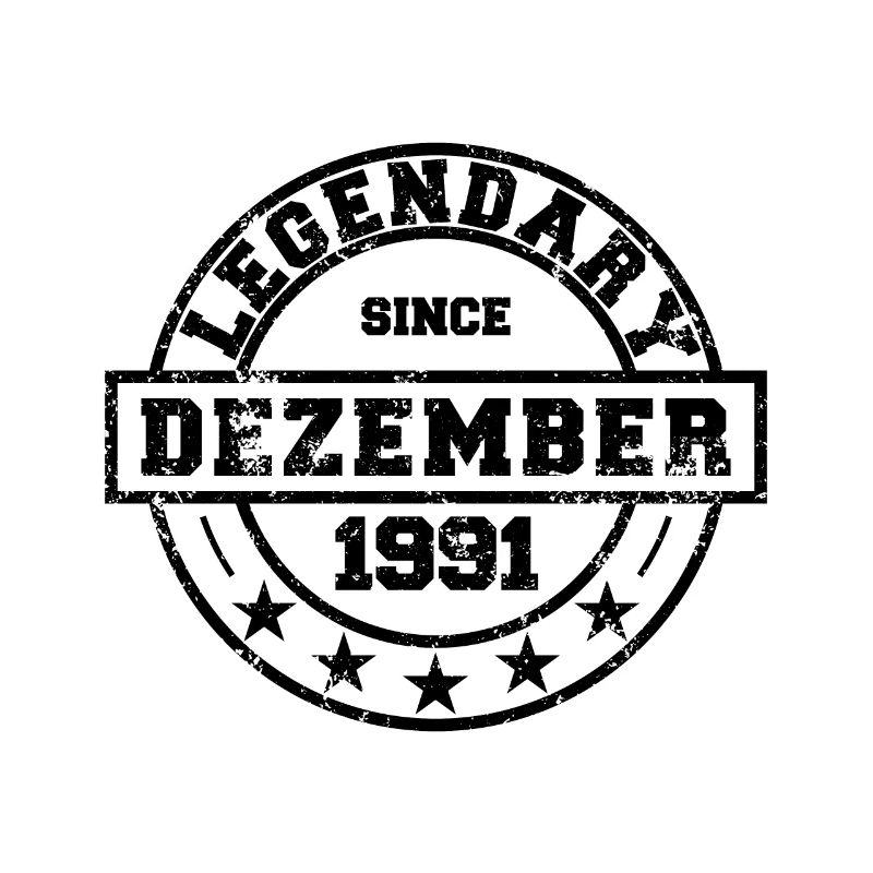 Legendary since December 1991 - Geburtstag