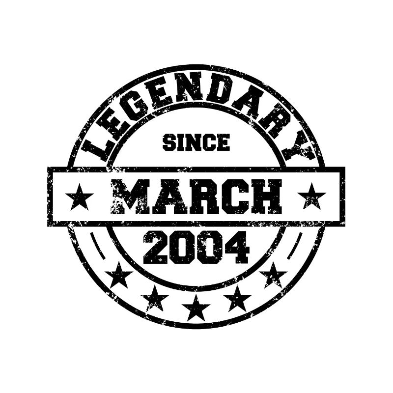 Legendary since March 2004 - Geburtstag