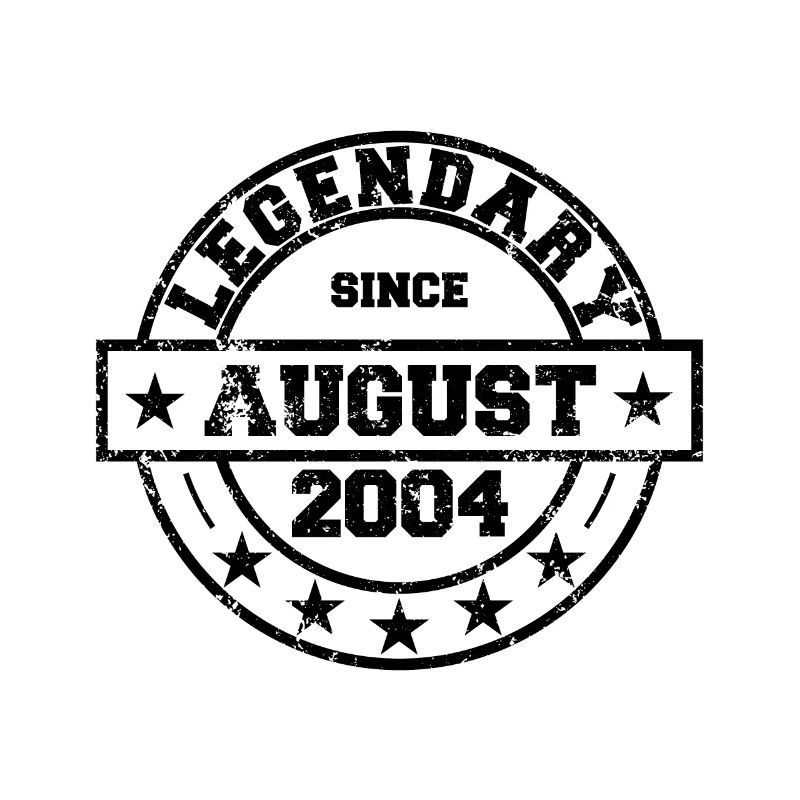 Legendary since August 2004 - Geburtstag