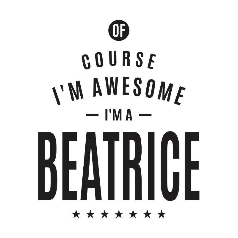 Beatrice Personalized Name