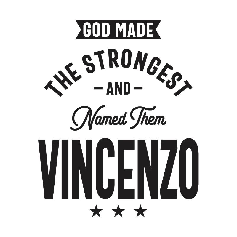 Vincenzo Personalized Name