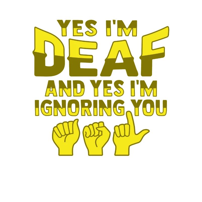 ASL Hand gestures Deaf hearing loss