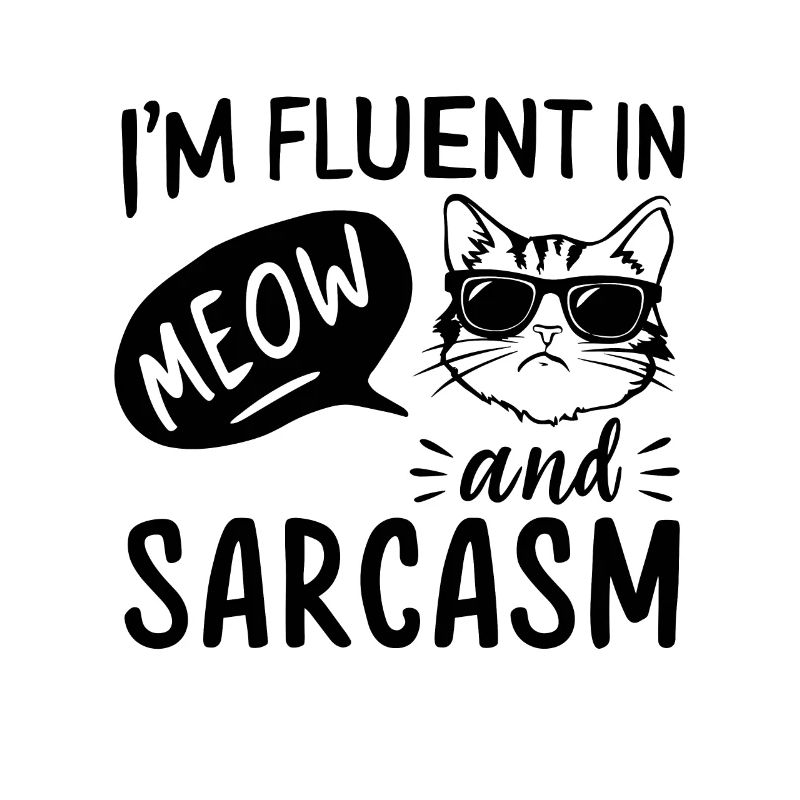 Funny cat saying