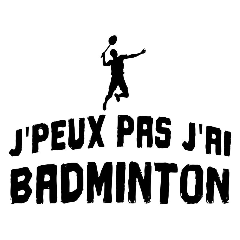 I can't badminton