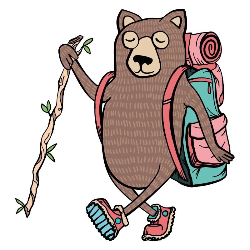 Wandernder Bär 🐻