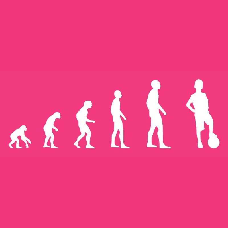 Fußball Junge – Evolution