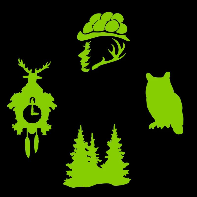 Panneau indicateur de la Forêt-Noire