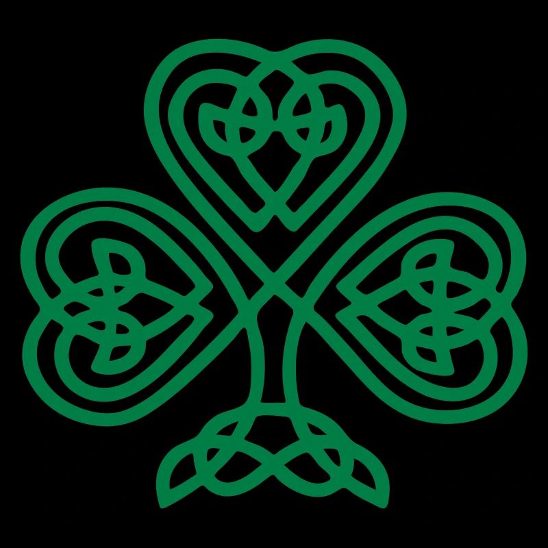 S. Patricks Day Shamrock Trinity & Eternal Love
