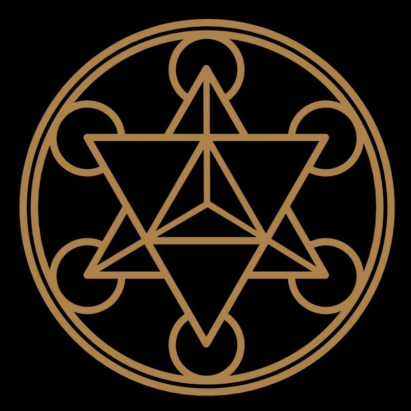 Cube de Metatron - Merkaba - étoile tétraèdre - c