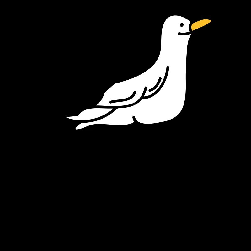 begabte Möwe