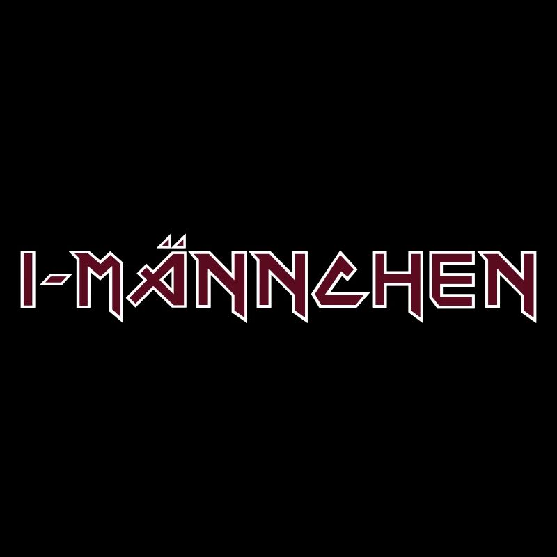 i-Männchen Heavy Metal Einschulung