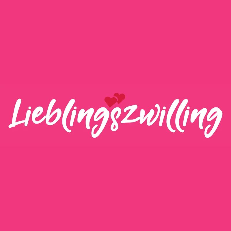 Lieblingszwilling bester Zwilling Sprüche Geschenk