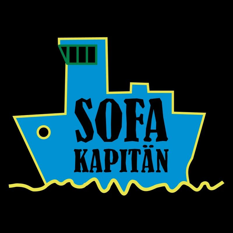 Sofakapitän couchpotato ruhig Wohlfühlpullover