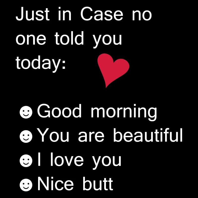 I love you nice butt