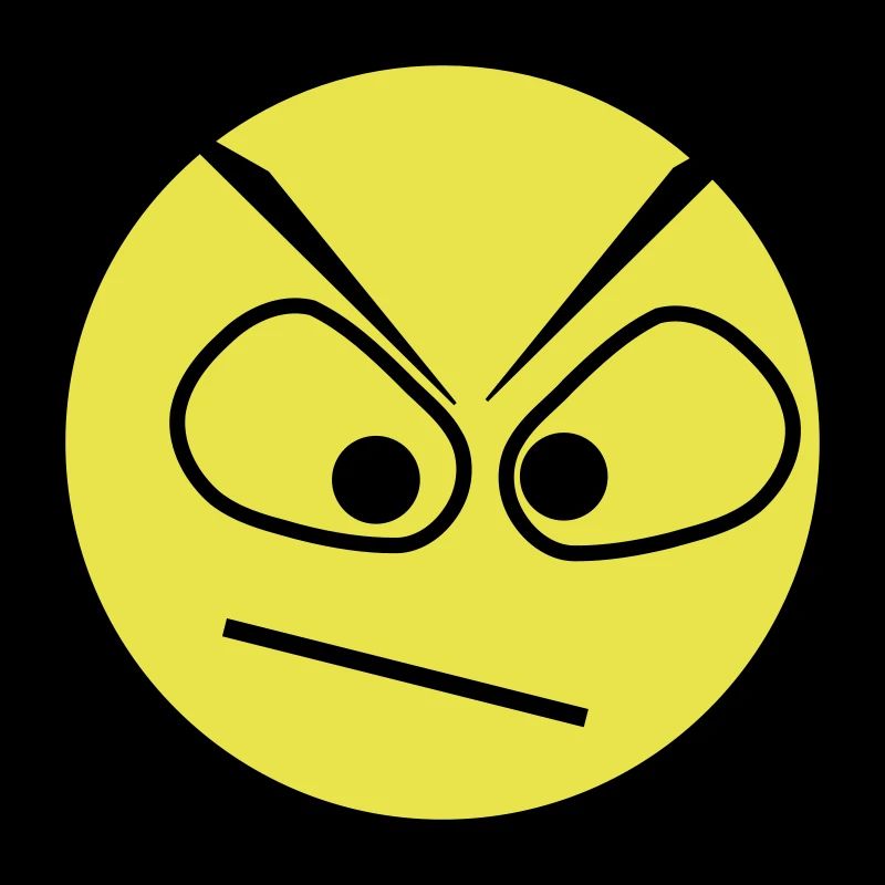 angry face