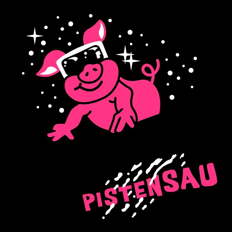 Pistensau - Ski - Snowboard - Wintersport 3C