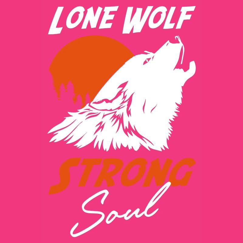 Loup solitaire Âme forte