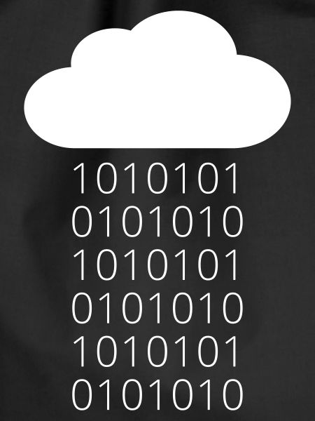 Cloud Data Rain Binary