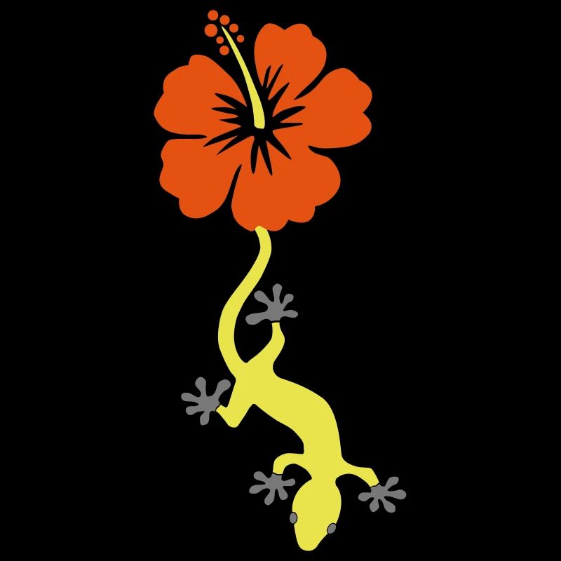 Lizard hibiscus