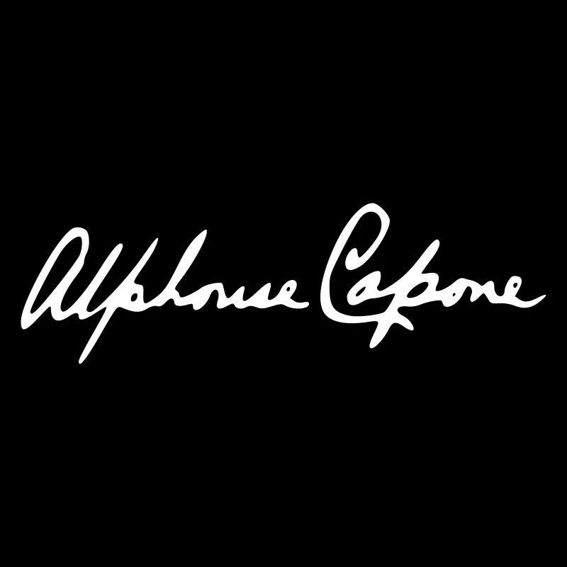 Al Capone Autograph