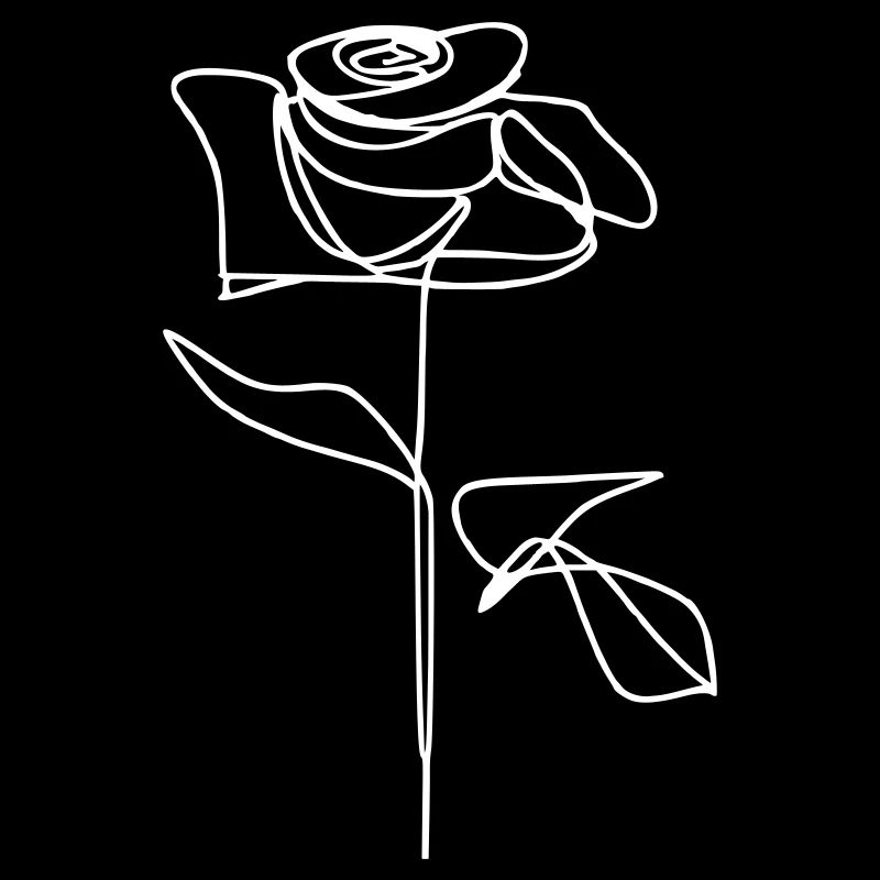 Rose 1 Oneline white